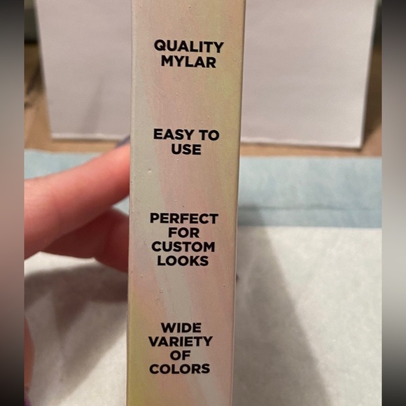 Young nails ribbon mylar “read my lips” - Picture 3 of 4